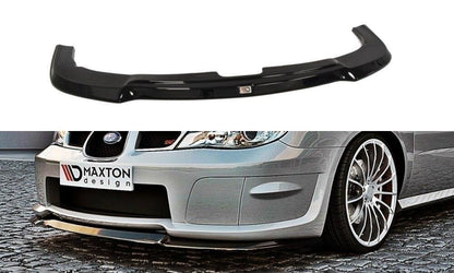 Frontlippe passend für Subaru Impreza WRX STI (HAWKEYE) schwarz Hochglanz