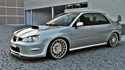 Frontlippe passend für Subaru Impreza WRX STI (HAWKEYE) schwarz Hochglanz