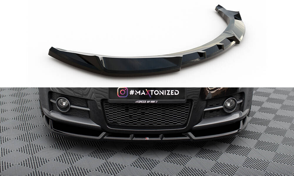 Frontlippe passend für Suzuki Swift Sport Mk4 schwarz Hochglanz