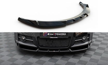 Frontlippe passend für Suzuki Swift Sport Mk4 schwarz Hochglanz