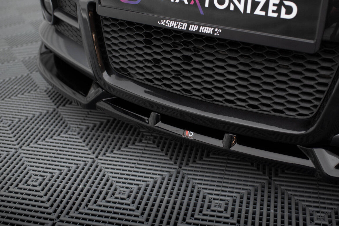 Frontlippe passend für Suzuki Swift Sport Mk4 schwarz Hochglanz