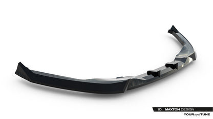 Frontlippe passend für Toyota C-HR Mk2 schwarz Hochglanz