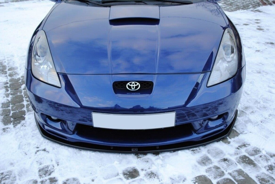 Frontlippe passend für Toyota CELICA T23 TS vor FL schwarz Hochglanz