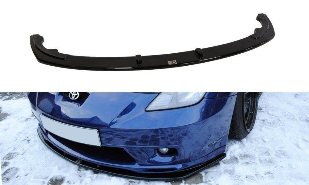 Frontlippe passend für Toyota CELICA T23 TS vor FL schwarz Hochglanz