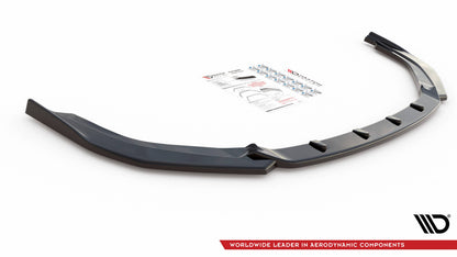 Frontlippe passend für Toyota Corolla GR Sport XII schwarz Hochglanz