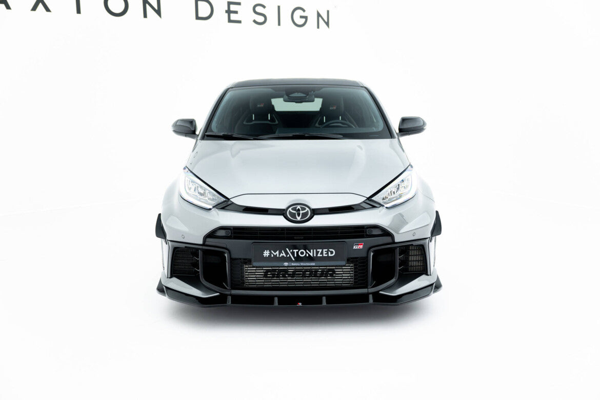 Frontlippe passend für Toyota GR Yaris Mk4 FL schwarz Hochglanz