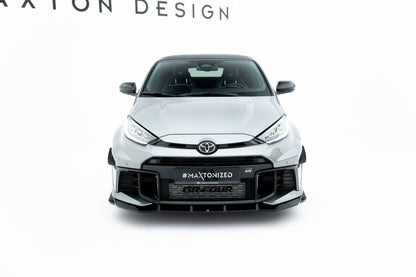 Frontlippe passend für Toyota GR Yaris Mk4 FL schwarz Hochglanz