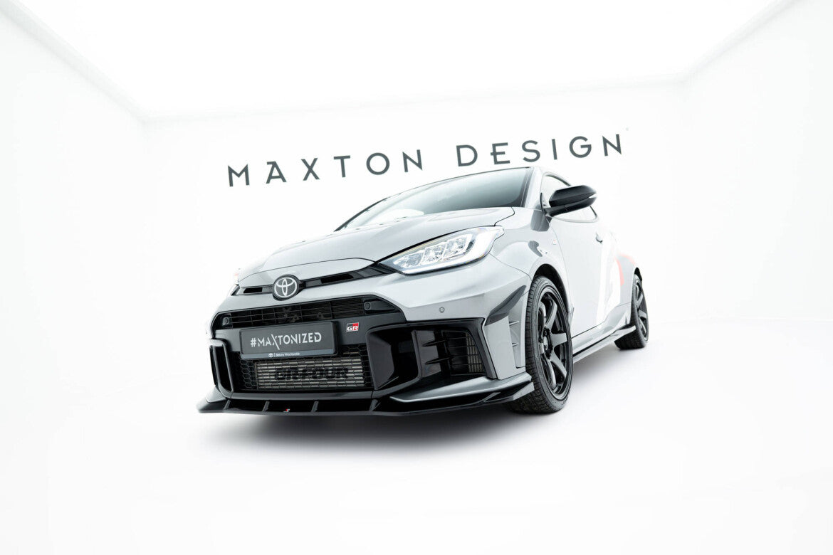 Frontlippe passend für Toyota GR Yaris Mk4 FL schwarz Hochglanz