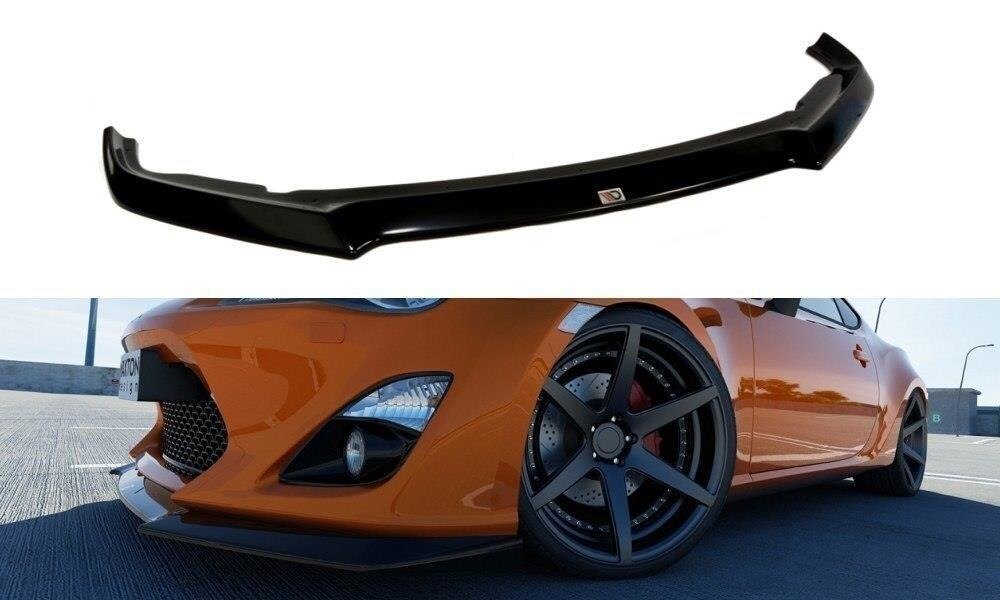 Frontlippe passend für Toyota GT86 schwarz Hochglanz