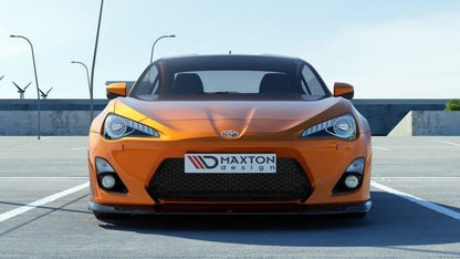 Frontlippe passend für Toyota GT86 schwarz Hochglanz