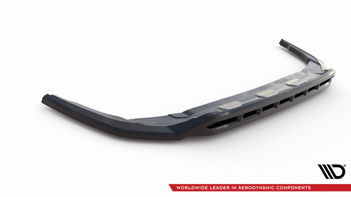 Frontlippe passend für Toyota RAV4 Adventure Mk5 schwarz Hochglanz