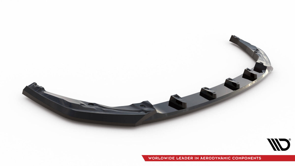 Frontlippe passend für Toyota Sienna Mk4 schwarz Hochglanz