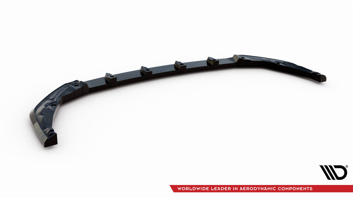 Frontlippe passend für Toyota Sienna Mk4 schwarz Hochglanz