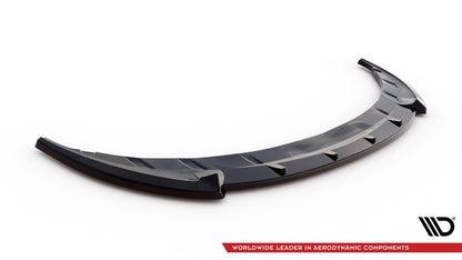 Frontlippe passend für Toyota Yaris Mk3 FL schwarz Hochglanz