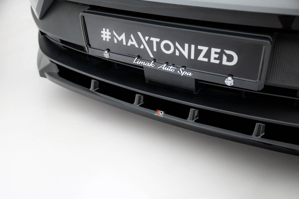 Frontlippe passend für Volvo EX30 Mk1 schwarz Hochglanz