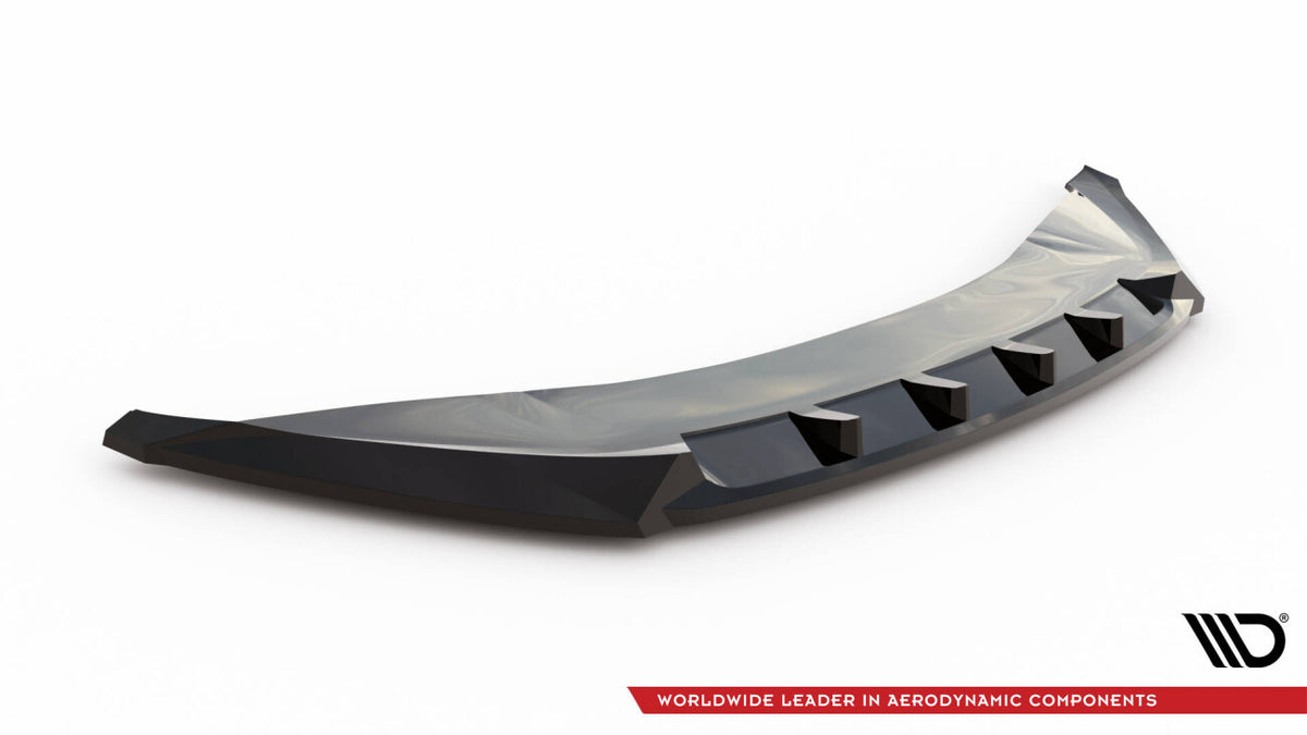 Frontlippe passend für Volvo EX30 Mk1 schwarz Hochglanz