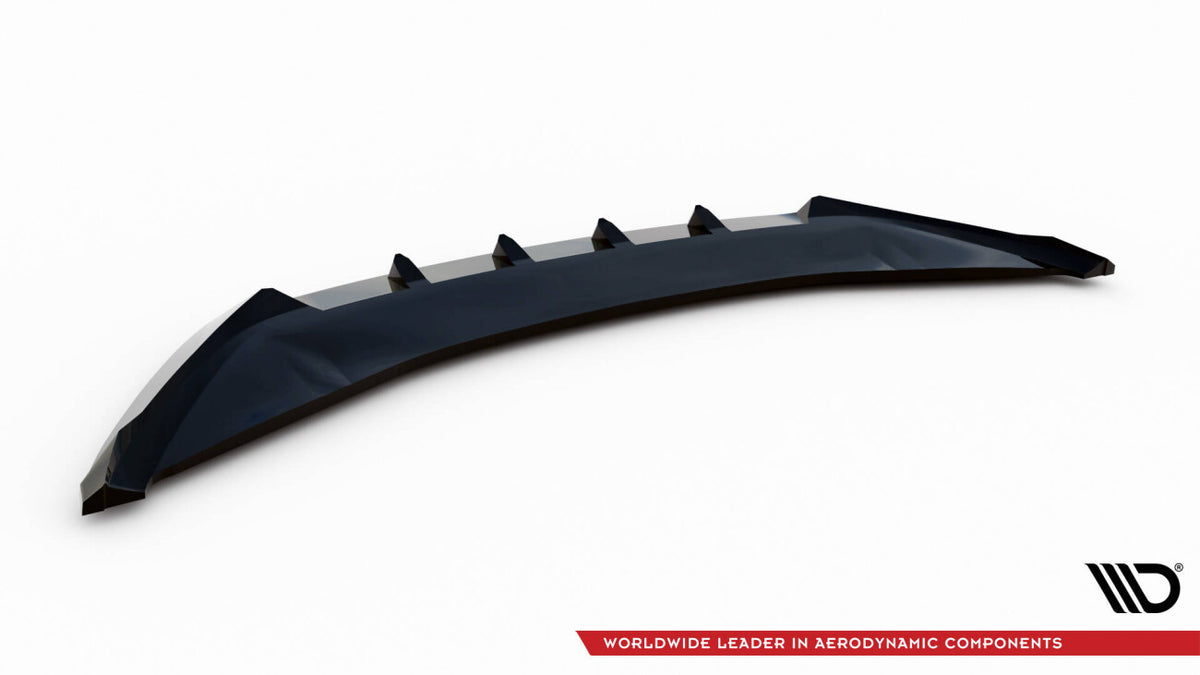 Frontlippe passend für Volvo EX30 Mk1 schwarz Hochglanz
