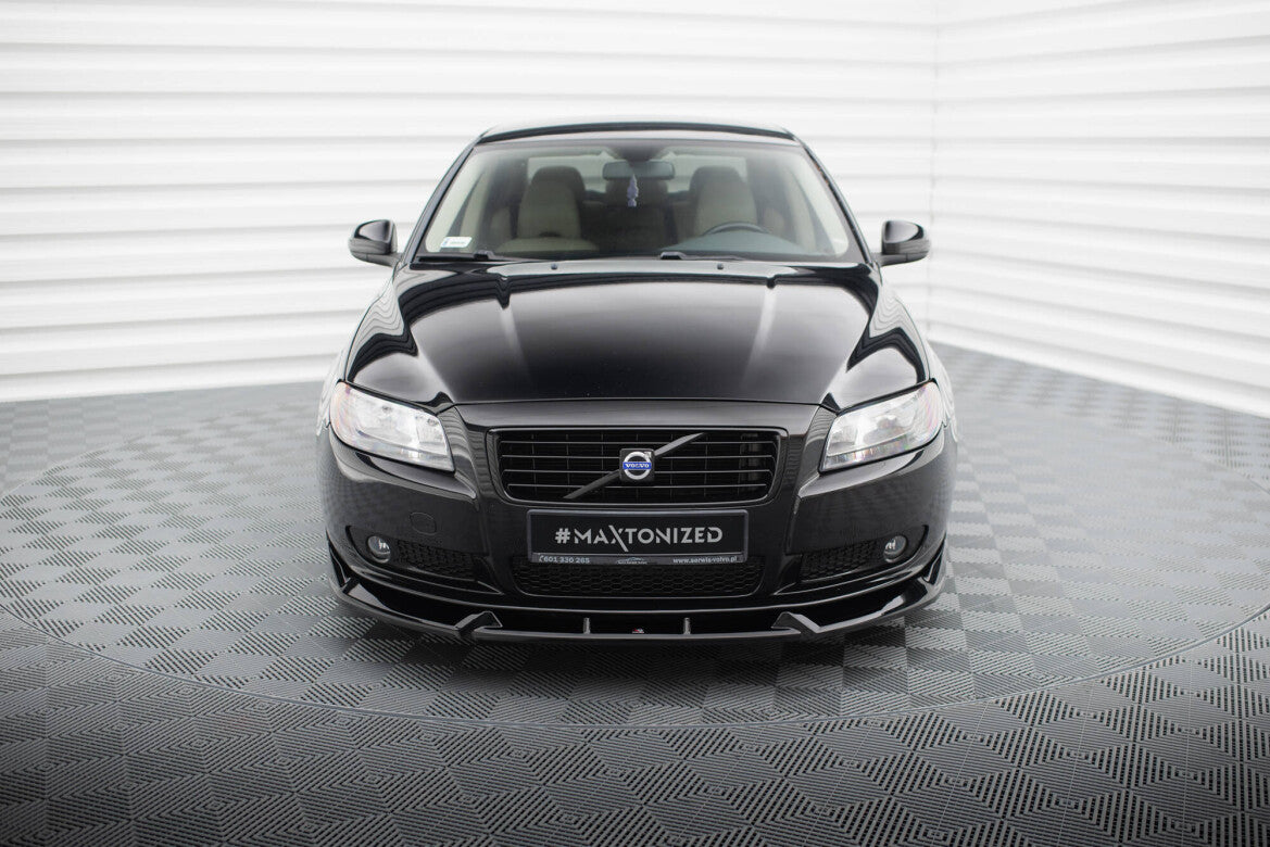 Frontlippe passend für Volvo S80 Mk2 schwarz Hochglanz
