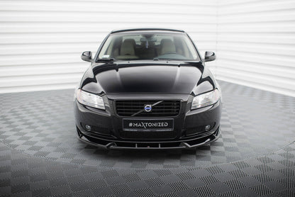 Frontlippe passend für Volvo S80 Mk2 schwarz Hochglanz