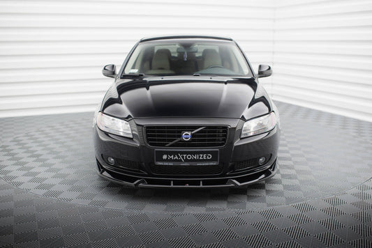 Frontlippe passend für Volvo S80 Mk2 schwarz Hochglanz