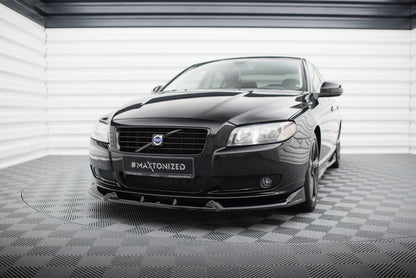 Frontlippe passend für Volvo S80 Mk2 schwarz Hochglanz