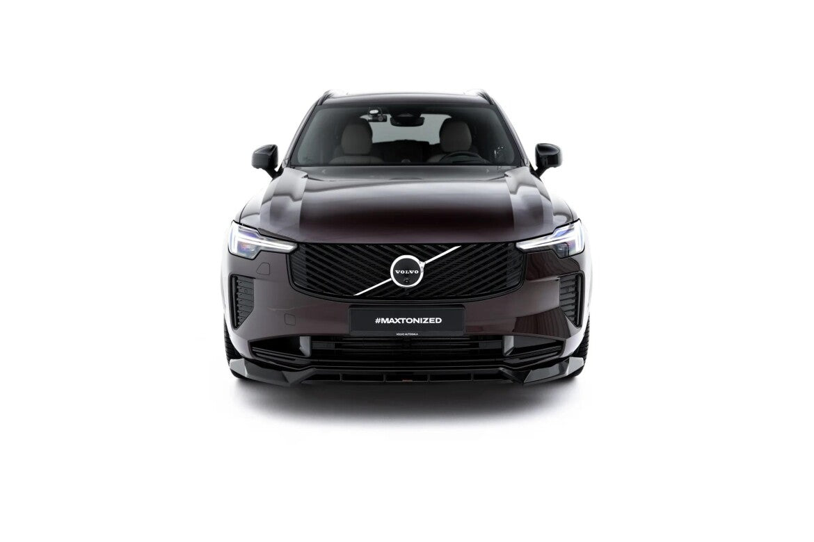Frontlippe passend für Volvo XC90 Mk2 Facelift 2 schwarz Hochglanz