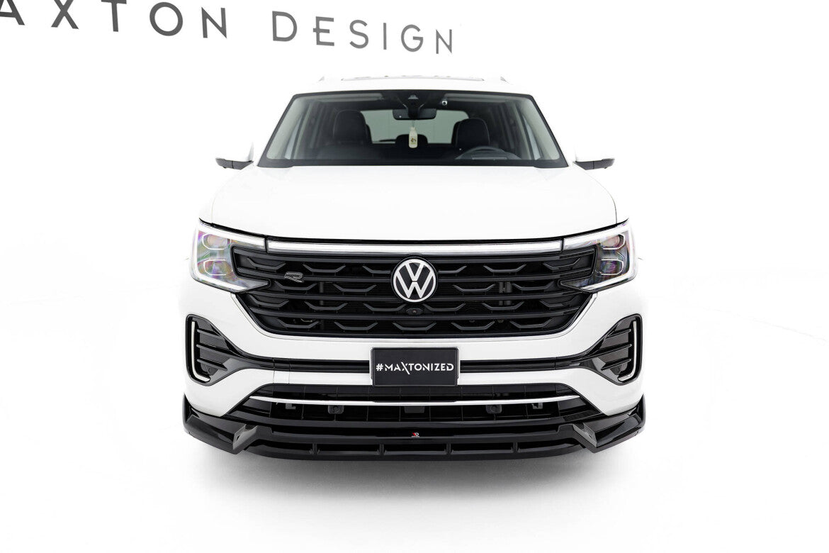 Frontlippe passend für VW Atlas R-Line Mk1 FL 2 schwarz Hochglanz