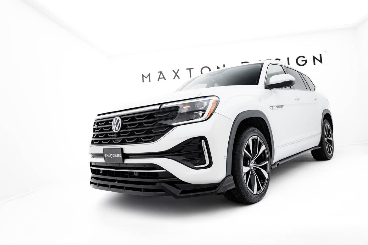 Frontlippe passend für VW Atlas R-Line Mk1 FL 2 schwarz Hochglanz