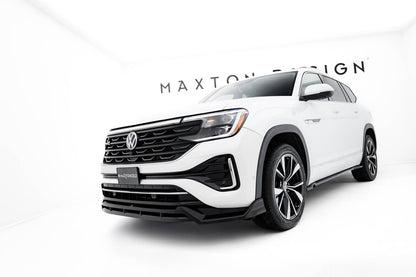 Frontlippe passend für VW Atlas R-Line Mk1 FL 2 schwarz Hochglanz