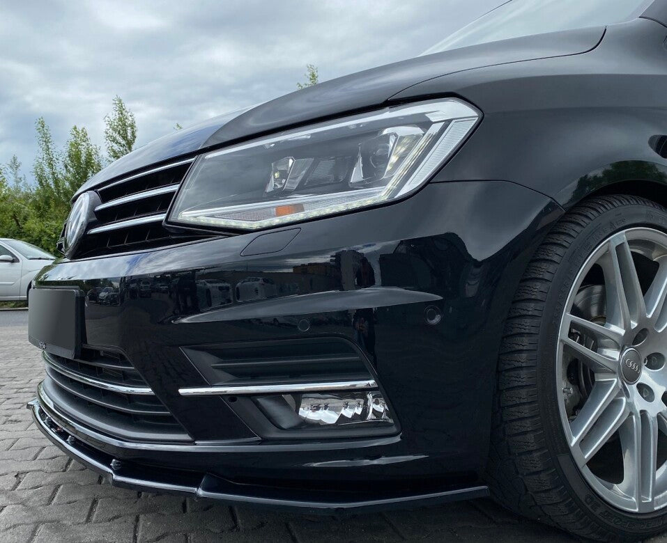Frontlippe passend für VW Caddy Mk. 4 schwarz Hochglanz