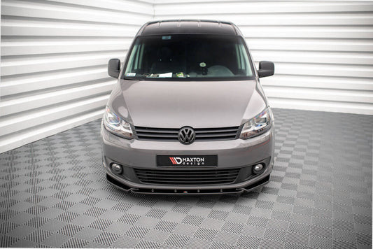 Frontlippe passend für VW Caddy Mk3 FL schwarz Hochglanz