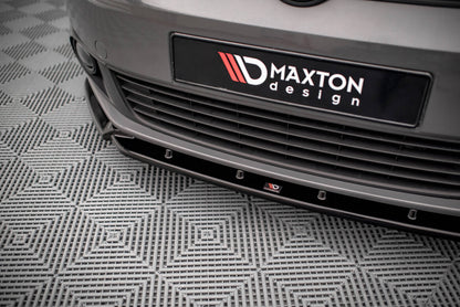 Frontlippe passend für VW Caddy Mk3 FL schwarz Hochglanz