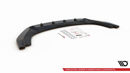 Frontlippe passend für VW Caddy Mk3 FL schwarz Hochglanz