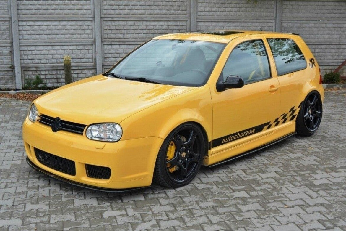 Frontlippe passend für VW Golf 4 R32 schwarz Hochglanz