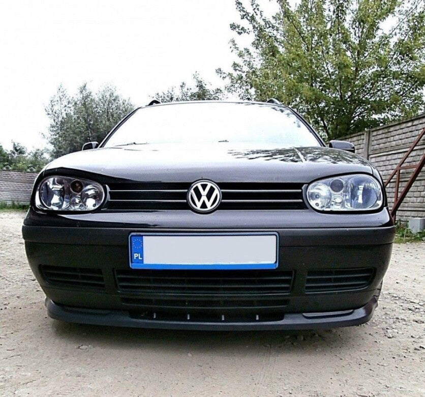 Frontlippe passend für VW Golf 4 schwarz matt