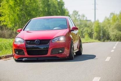 Frontlippe passend für VW Golf 5 GTI (für GTI 30TH Frontansatz) schwarz Hochglanz