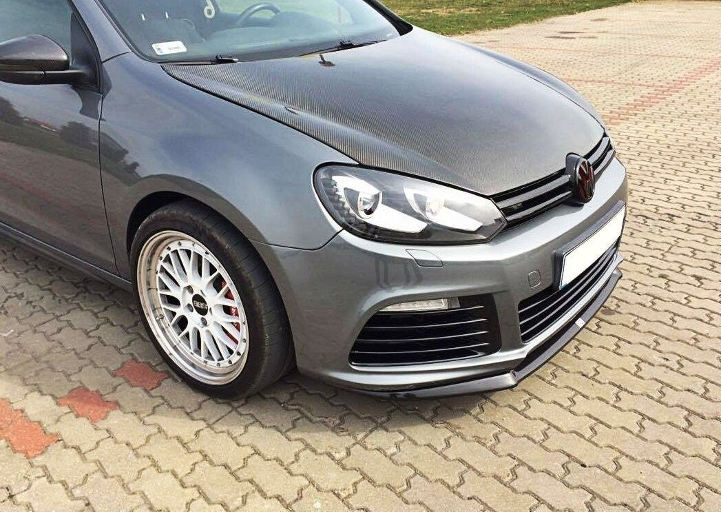 Frontlippe passend für VW Golf 6 schwarz Hochglanz