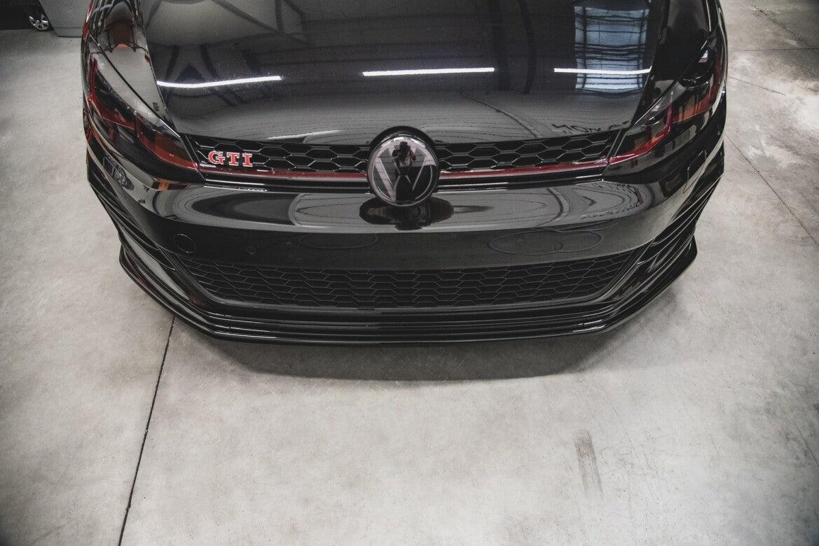 Frontlippe passend für VW Golf 7 GTI TCR rot Hochglanz