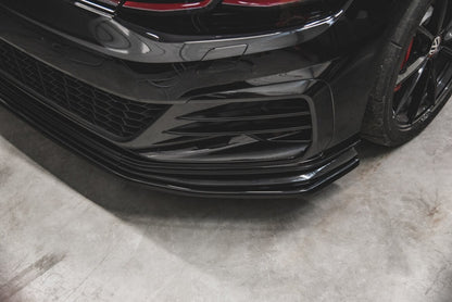 Frontlippe passend für VW Golf 7 GTI TCR rot Hochglanz