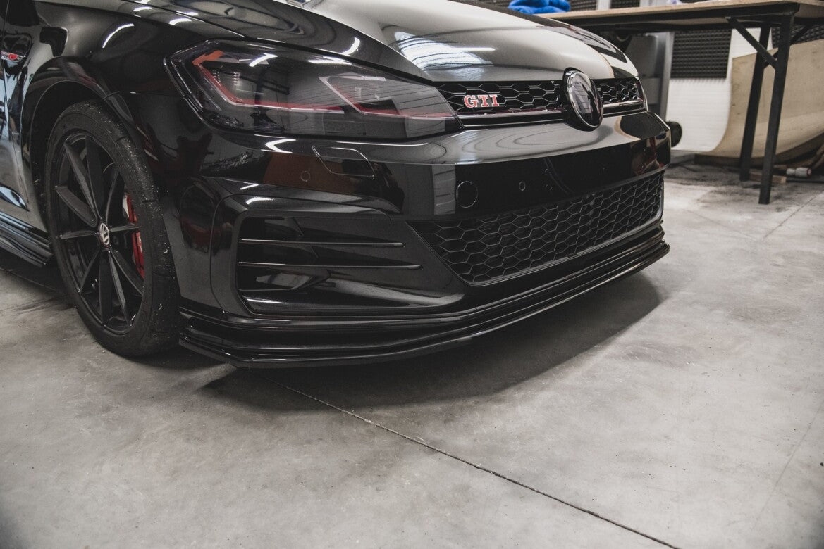 Frontlippe passend für VW Golf 7 GTI TCR rot Hochglanz