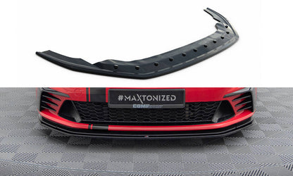 Frontlippe passend für VW Golf GTI Clubsport Mk7 schwarz Hochglanz