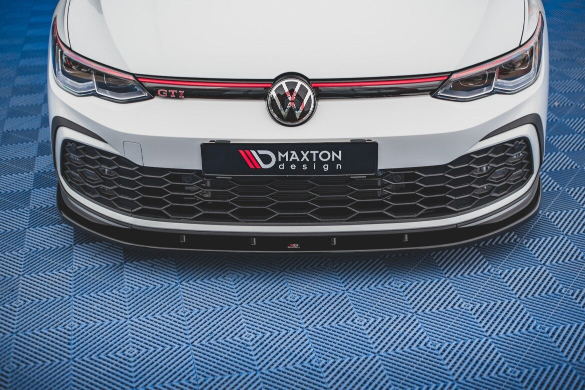 Frontlippe passend für VW Golf GTI / GTE / GTD / R-Line Mk8 schwarz Hochglanz