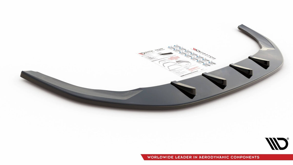 Frontlippe passend für VW Golf GTI / GTE / GTD / R-Line Mk8 schwarz Hochglanz
