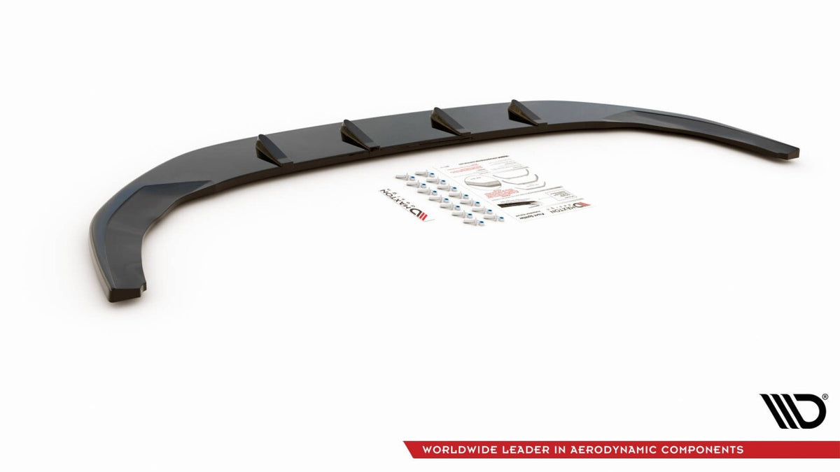 Frontlippe passend für VW Golf GTI / GTE / GTD / R-Line Mk8 schwarz Hochglanz
