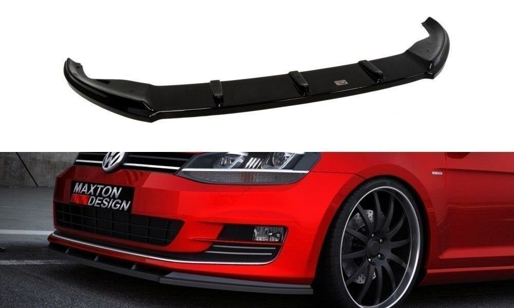 Frontlippe passend für VW Golf Mk7 schwarz Hochglanz