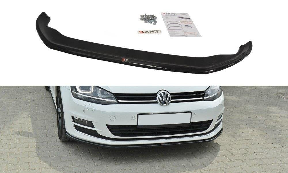Frontlippe passend für VW Golf Mk7 schwarz Hochglanz