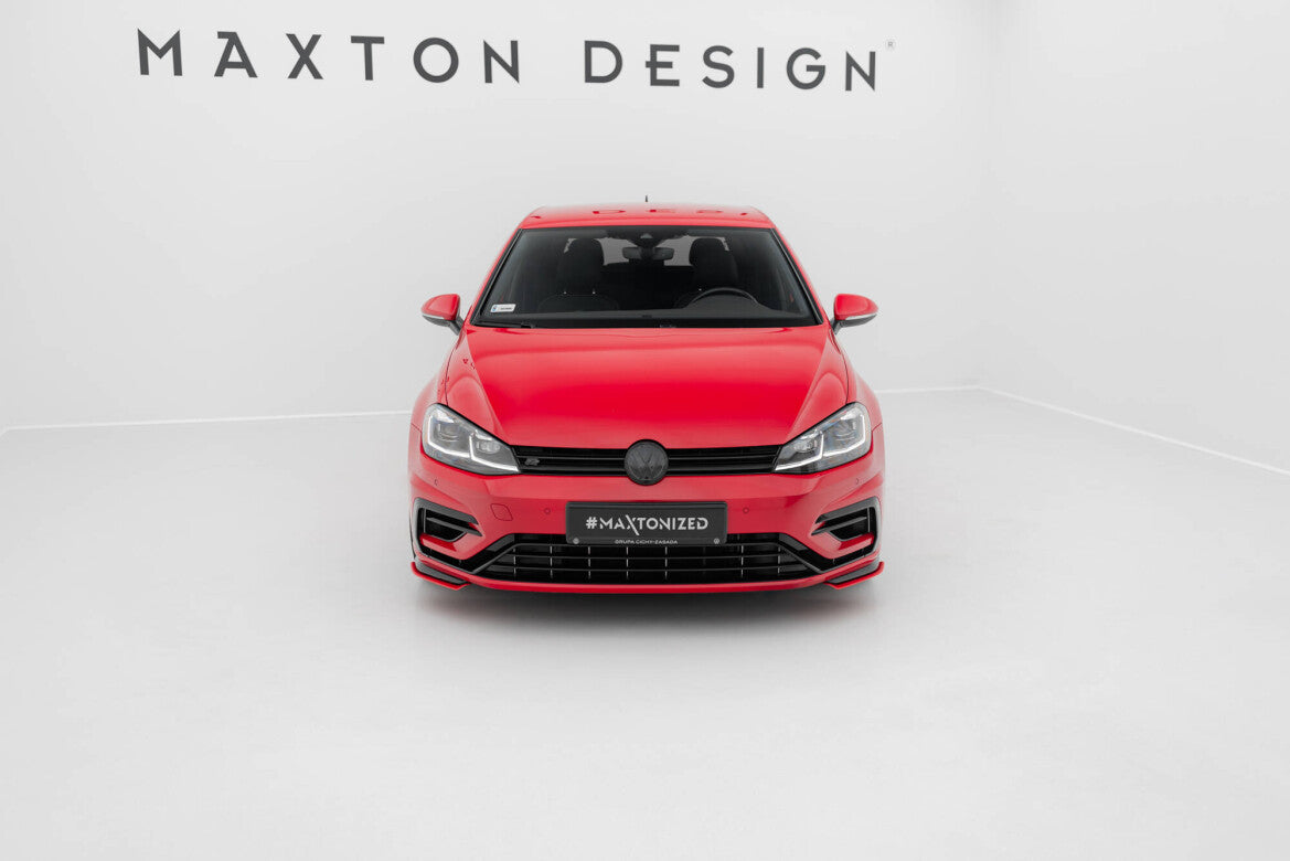 Frontlippe passend für VW Golf R / R-Line Mk7 FL rot Hochglanz