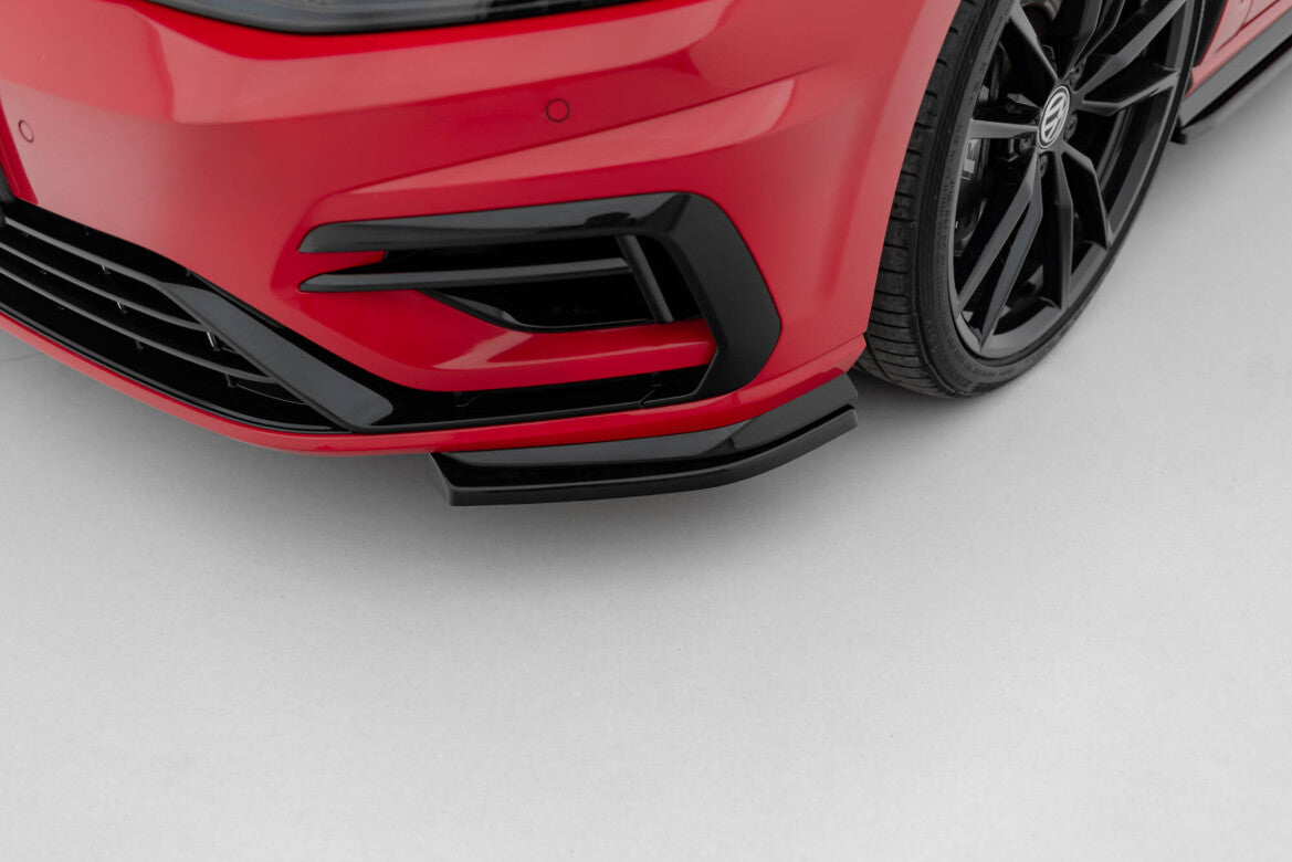 Frontlippe passend für VW Golf R / R-Line Mk7 FL schwarz Hochglanz