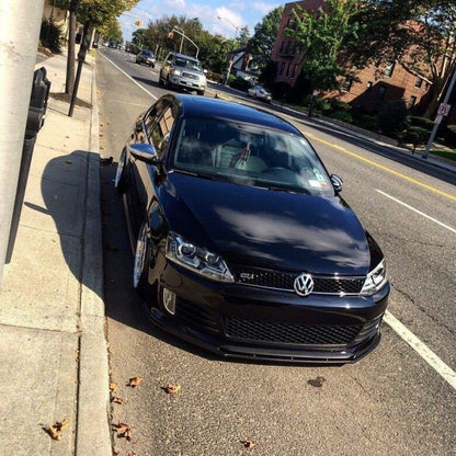 Frontlippe passend für VW Jetta VI GLI schwarz Hochglanz