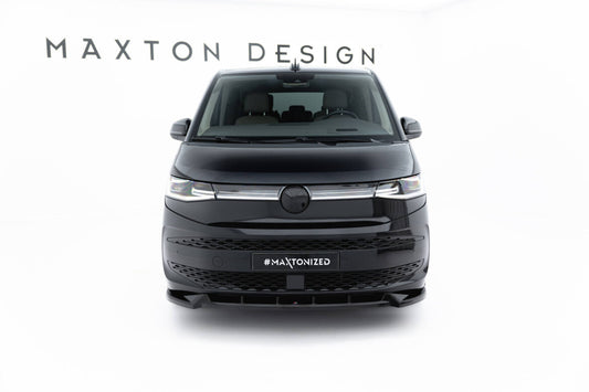 Frontlippe passend für VW Multivan Long T7 schwarz Hochglanz